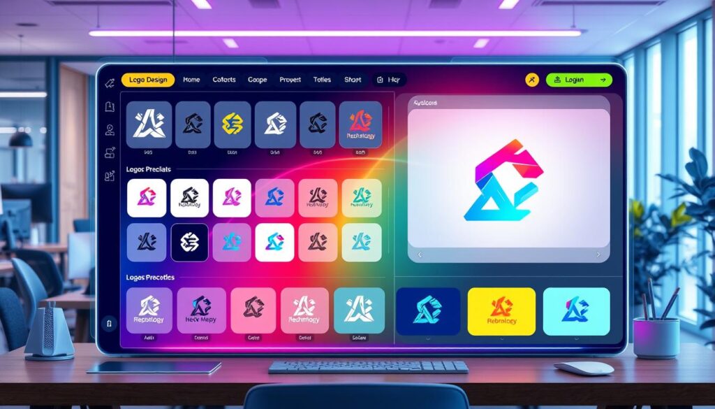 AI logo design app