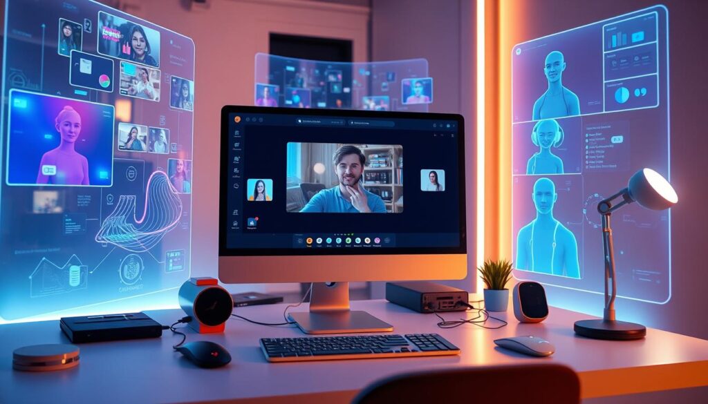 AI video messaging service