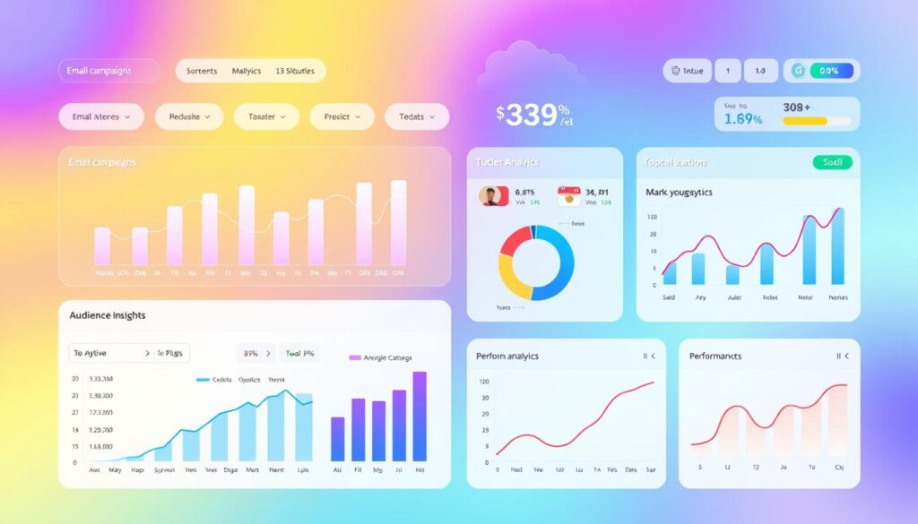 Mailchimp dashboard interface