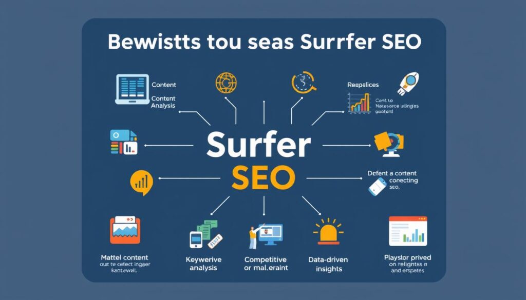 Surfer SEO Benefits Chart Surfer SEO Benefits Chart