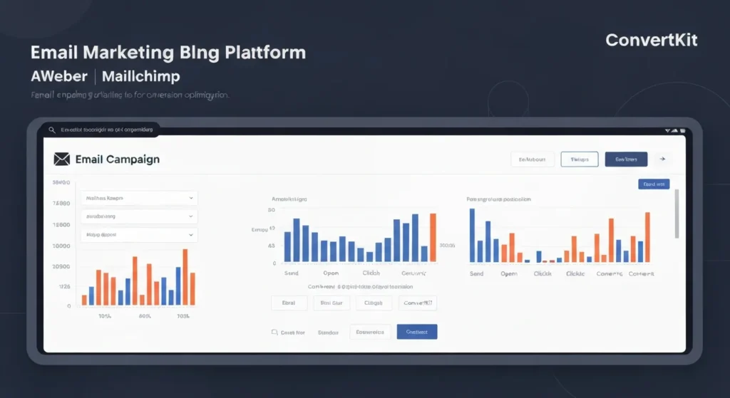 AWeber vs Mailchimp vs ConvertKit 2026