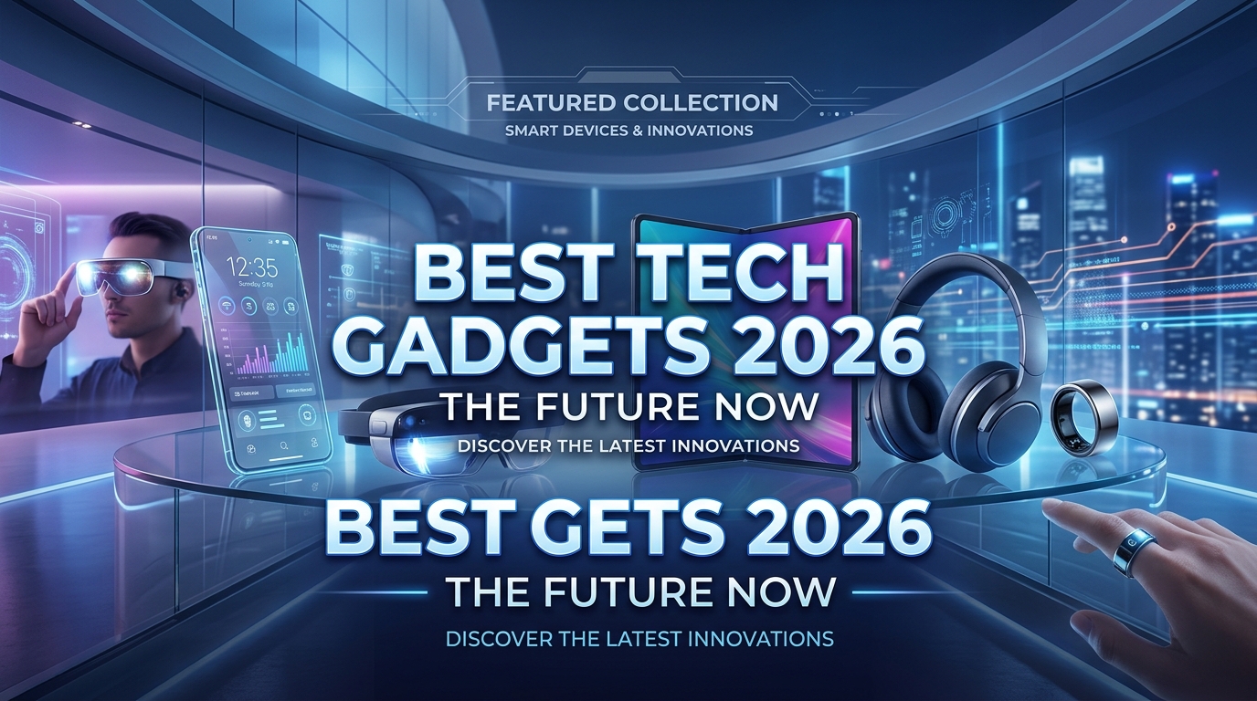 Read more about the article Best Tech Gadgets 2026: The Ultimate Guide to Next-Gen Devices