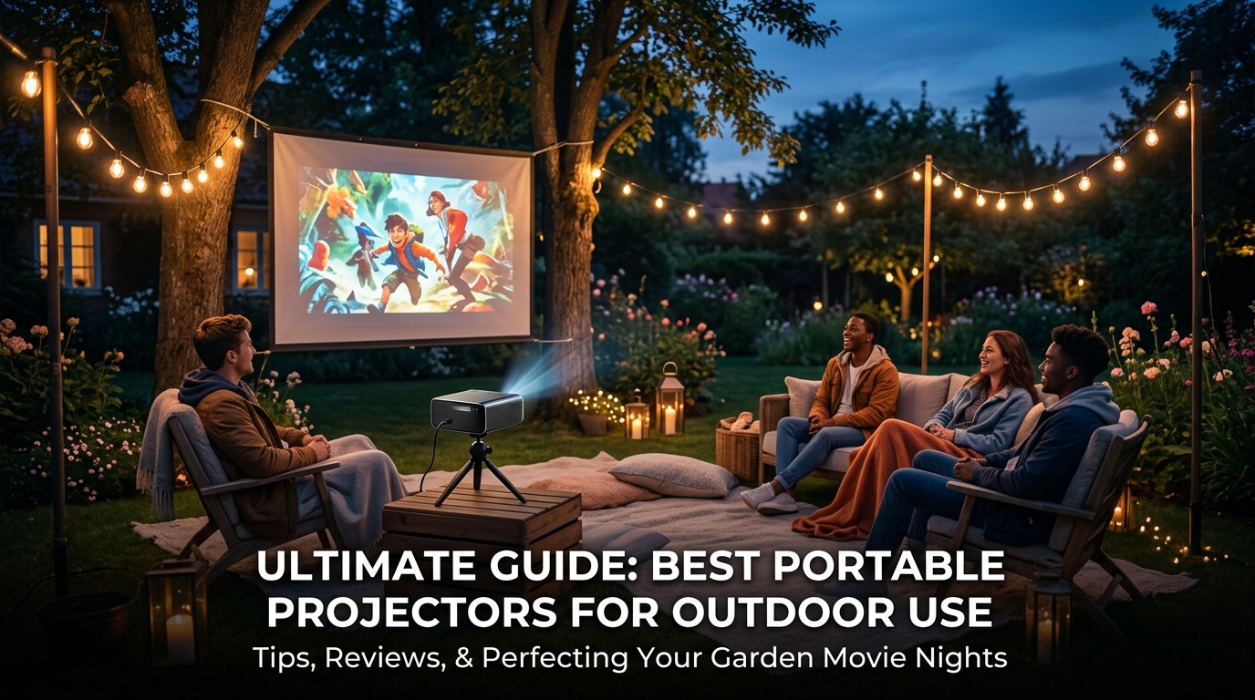 Read more about the article Best Portable Projectors for Outdoor Use 2026: Tested & Ranked (12 Models)