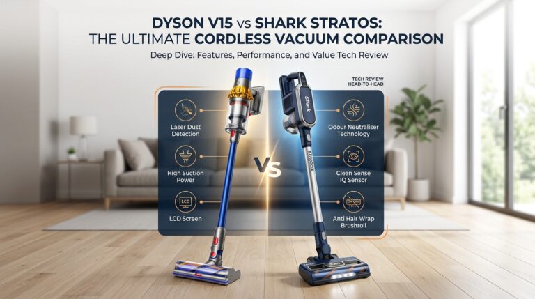 Dyson V15 vs Shark Stratos 2026: Ultimate Vacuum Battle