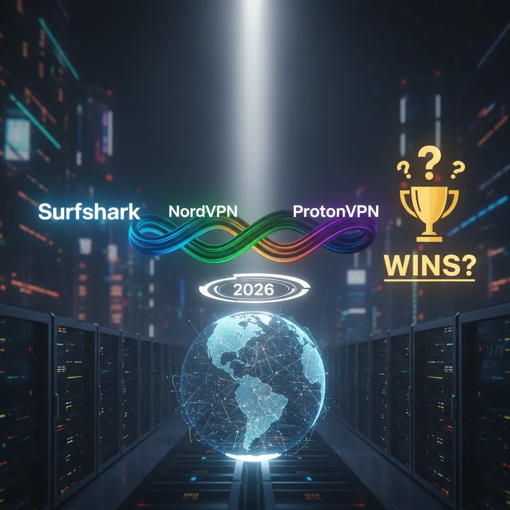 Read more about the article Surfshark vs NordVPN vs ProtonVPN: Which VPN Actually Wins?