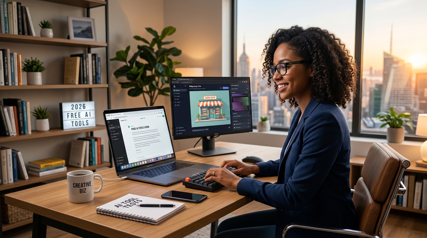 Best Free AI Tools for Small Business 2026: Tested Over 6 Months — hero image