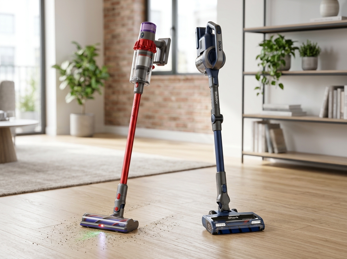 Dyson V15 vs Shark Stratos 2026: Ultimate Vacuum Battle - illustration